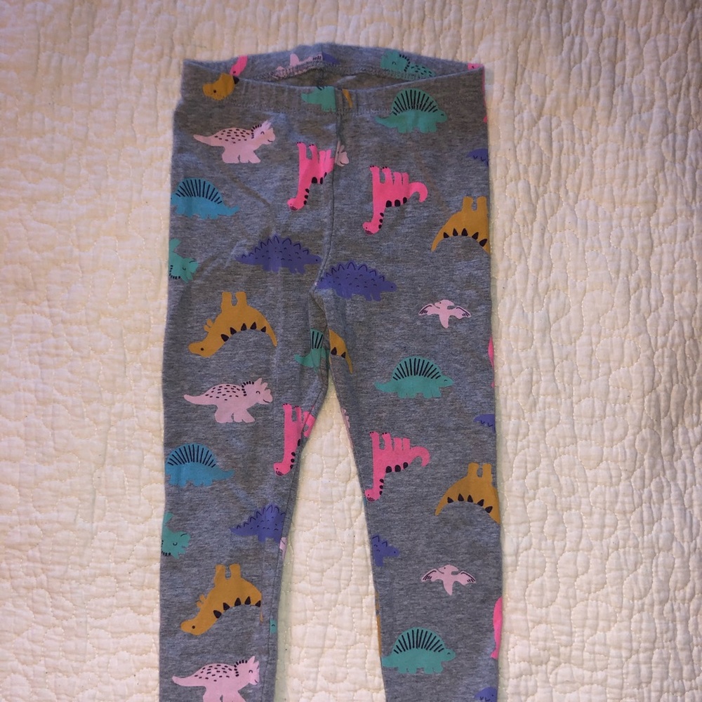 EUC Cat and Jack dinosaur leggings